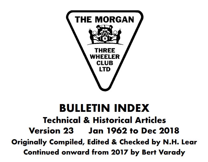The New Bulletin Index is Online.
