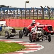 duncan wood with the bentley napierand a bugatti t35b