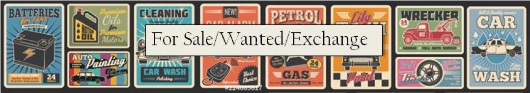 Sale wanted ex